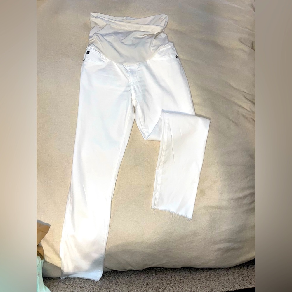 Adriano Goldschmeid Maternity Pants White